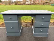 Sold Wood Pine Desk (Freshly