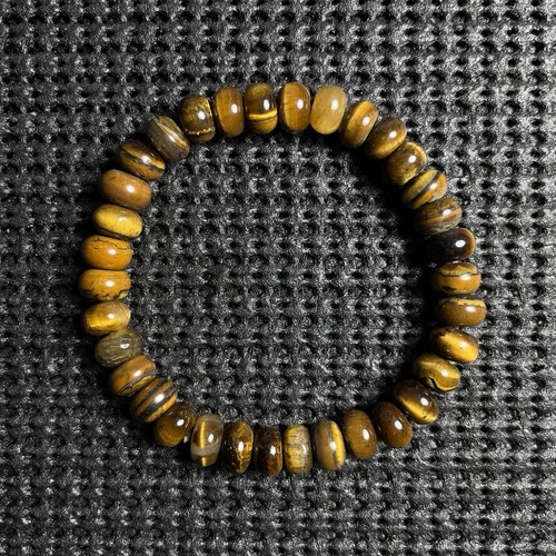 Yellow tiger eye 5mm - eye, abacus