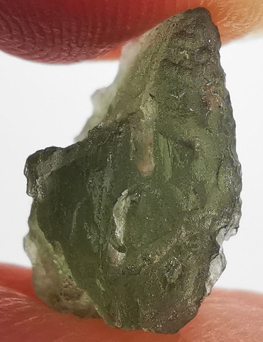 Moldavite crystal 8g - moldavite, 0.8g