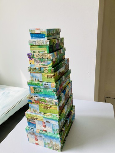Set stacking illustrated - set,