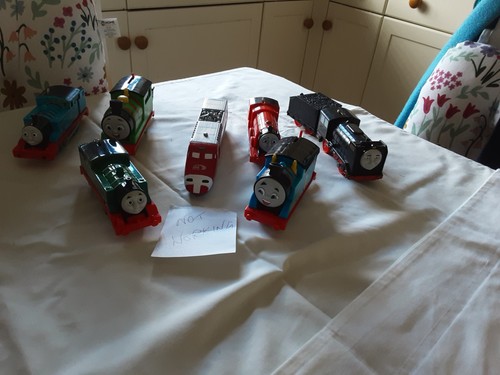 Seven tomy motorised locos - seven,