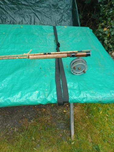 Black prince split cane - black, trout
