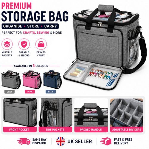 Portable knitting tote - knitting,