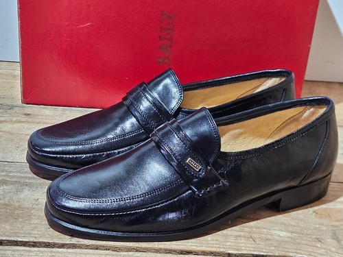 Bally mens black italian nappa - italian,
