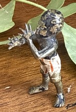 Antique cold painted bronze