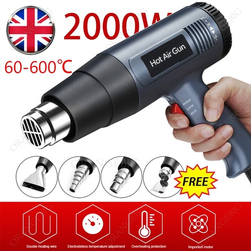Professional heat gun 2000w - gun,