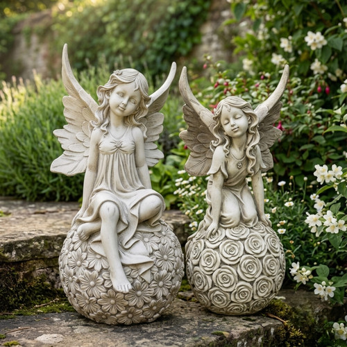 Angel garden ornament fairy - garden,