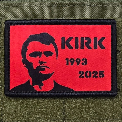 Charlie kirk patch moral - charlie,