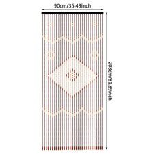 90*208cm 31-Line Bamboo Beads