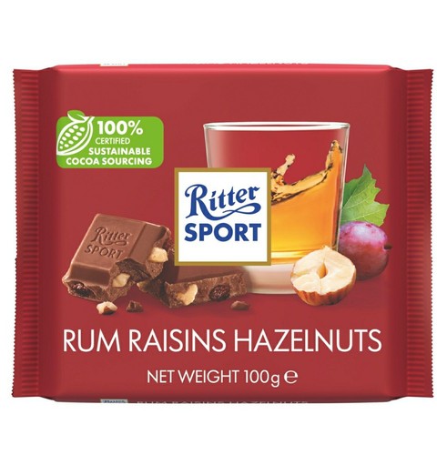 Ritter sport rum raisin - sport,