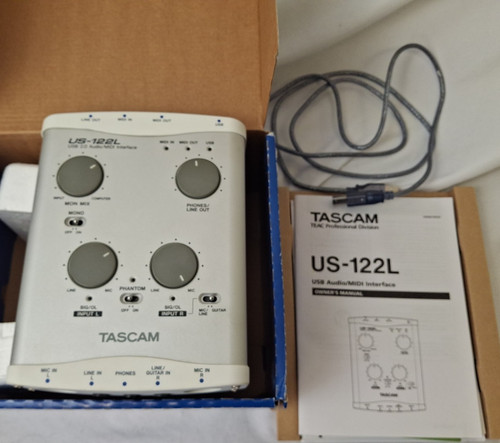 Tascam 122l usb audio midi - us-122l,