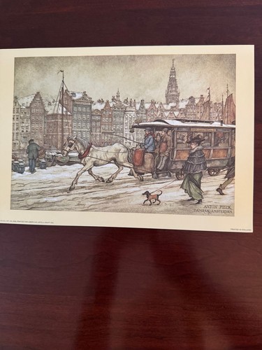 Anton pieck print - anton, horse