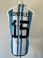 Signed Nicolas GONZALEZ Shirt