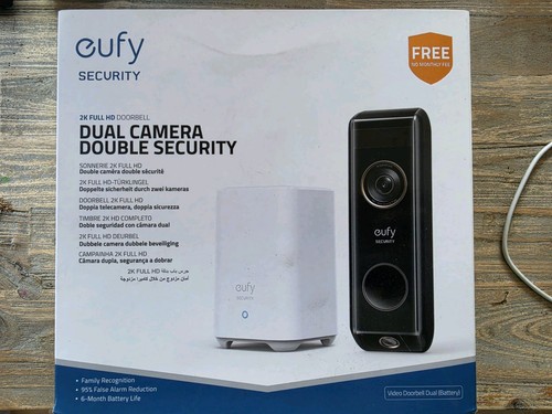 Eufy video doorbell dual - video,