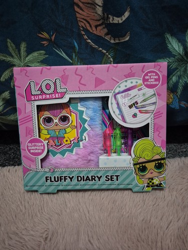 Lol surprise fluffy diary set - diary,