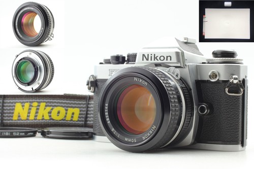 Near mint nikon fe2 silver - nikon,