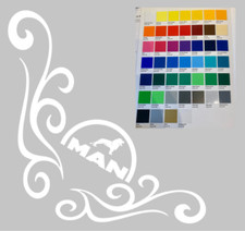 MAN truck window decals x 2