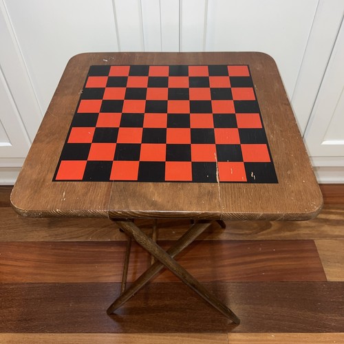 Vtg wooden game - game, chess