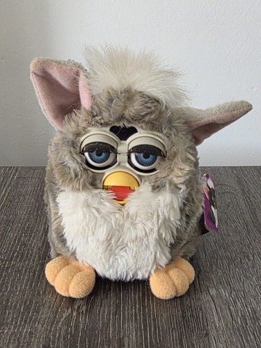 Vintage 1998 furby - furby, gray