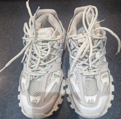 Balenciaga track white grey - balenciaga,