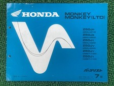 Monkey LTD Parts List 7th