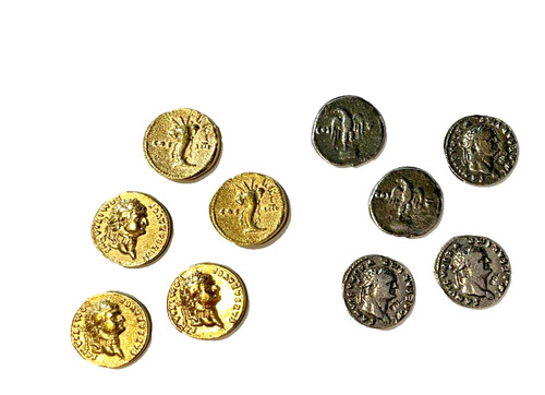 Set roman silver and - roman,