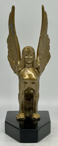 Art deco egyptian style sphinx - art,