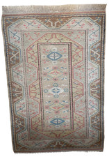 Vintage Turkish Oushak Rug 195