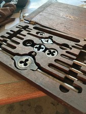 vintage mixed taps and dies