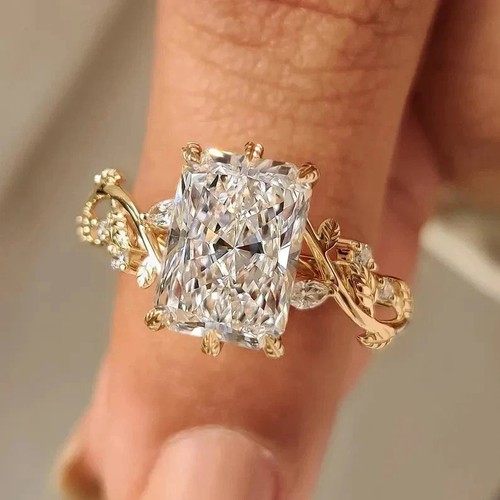 4ct radiant cut real - radiant,