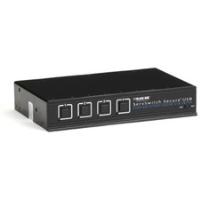 Dual Monitor ServSwitch Secure KVM Switch with USB DVI 4 Port  SW4008A-USB-EAL
