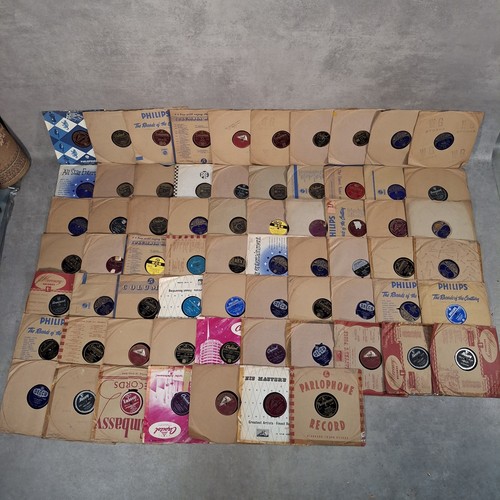 67x rpm gramophone records - 78,