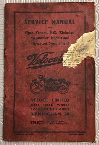 Velocette motorcycle owners - motorcycle,