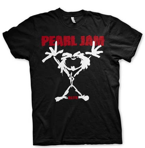 Pearl jam ten logo - jam, eddie