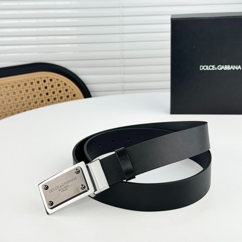 Dolce gabbana leather belt - dolce, &