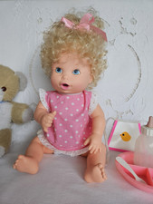 Kenner Baby Alive Doll 1990 ~ 17" Vinyl Baby Doll & Accessories ~ Working