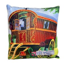 Gypsy Caravan Cushion - Faux