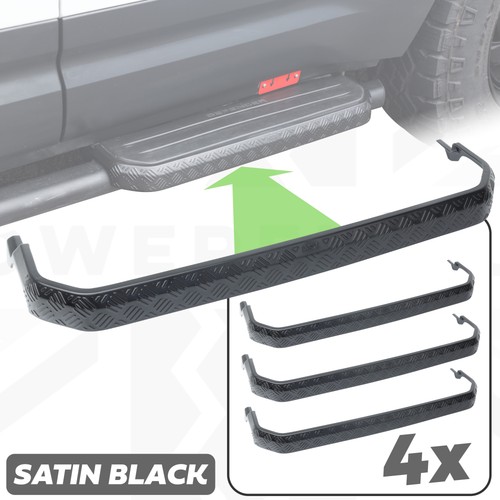 Chequer plate side step - 4x,