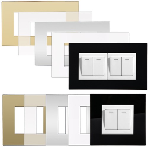 Single double light - double, switch