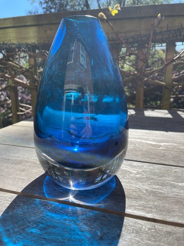 Studio art glass vase - studio,