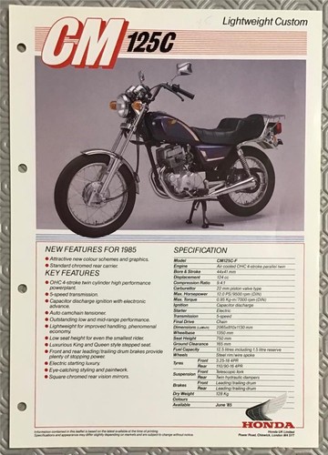 Honda cm125c lightweight - honda,