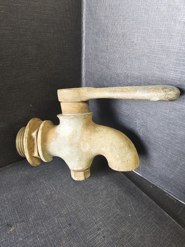 Vintage garden water butt tap - garden,