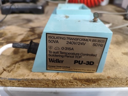 Weller pu3d soldering station