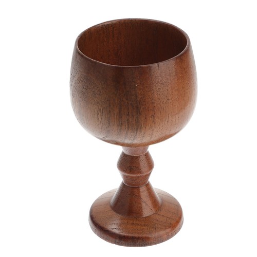 Wooden wine goblet stemware - wooden,