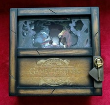 GAME OF THRONES BLU RAY COMPLETE SERIES COLLECTORS EDITION WOODEN BOX SET AMAZIN
