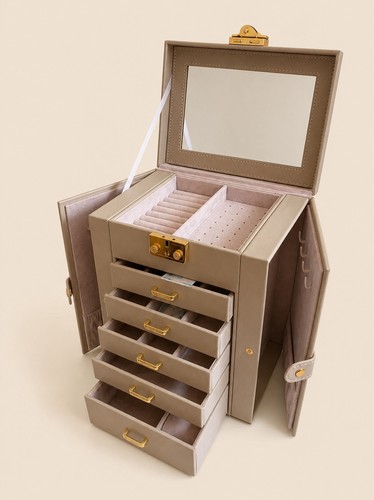 Luxury large jewellery box - large,