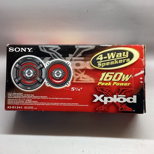 Sony xplod way - 5, 1/4"