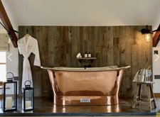 Copper Bathtub 1800 "The Ship" Package Deal "Taps/Waste/Overflow/Basin" 