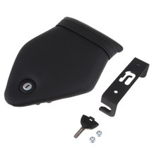Black Motorcycle Rear Seat Passenger Pillion with Key for BMW S1000RR 09-17