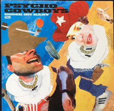 PSYCHO COWBOYS COME ON BABY 12'' VINYL WALL OF SOUND 1999 WALLT055 UK FIRST